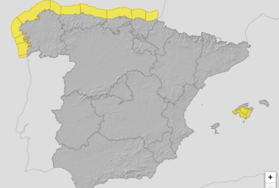 ALERTAS METEOROLÓGICAS A 25 ENE 2025 06:00 LT