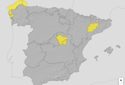 ALERTAS METEOROLÓGICAS A 3 ENE. 2025 10:00 LT.