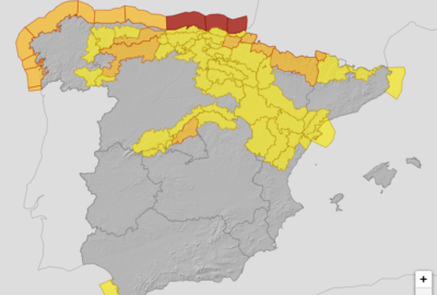 ALERTAS METEOROLÓGICAS A 30 ENE 2025 09:00 LT.