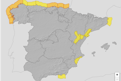 ALERTAS METEOROLÓGICAS A 9 ENE. 2025 06:00 LT.