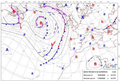 INFO METEO LOCALIDADES A 17 FEB. 2025 09:30 LT.