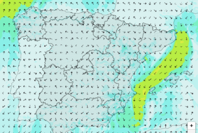 INFO METEO LOCALIDADES A 23 FEB. 2025 10:00 LT.