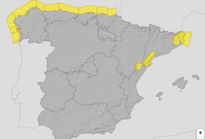 ALERTAS METEOROLÓGICAS A 25 FEB. 2025 08:00 LT