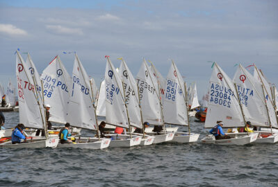 EL ITALIANO JESPER KARLSEN NUEVO LÍDER DEL 35º PALAMÓS OPTIMIST TROPHY