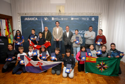 R.C.N. VIGO. ALEJANDRO ALONSO Y ALBA CHAMORRO, SE LLEVAN LA REGATA ABANCA DE VELA LIGERA EN OPTIMIST