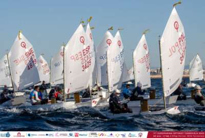 RECTA FINAL PARA LA EUROMARINA OPTIMIST TORREVIEJA CON LLEONART Y MANSITO COMO LÍDERES