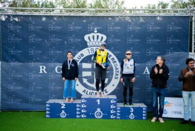 BLANCA FERRANDO (ILCA 4) Y LEYA SEGUÍ (WINGFOIL) GRANDES TRIUNFADORAS DE LA OLYMPIC WEEK DE ALICANTE