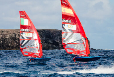 NACHO BALTASAR, SEXTO EN LOS LANZAROTE IQFOIL GAMES