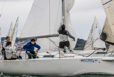 M.R.C.Y. BAIONA. LA FLOTA DE J80 GALICIA VUELVE ESTE SÁBADO A BAIONA EN UNA NUEVA JORNADA DE LA LIGA DE INVIERNO BAITRA