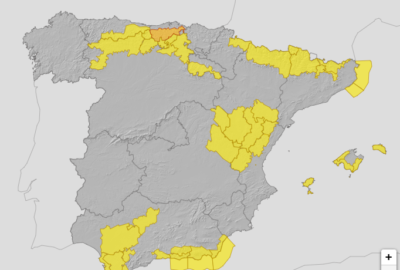 ALERTAS METEOROLÓGICAS A 14 MAR. 2025 08:00 LT