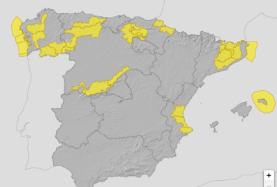 ALERTAS METEOROLÓGICAS A 19 MAR. 2025 06:00 LT