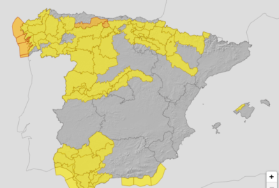 ALERTAS METEOROLÓGICAS A 20 MAR. 2025 06:00 LT.