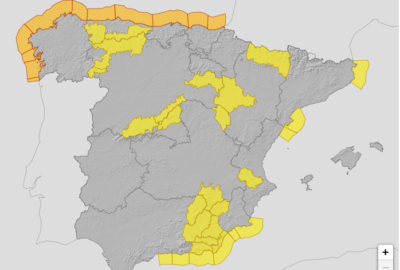 ALERTAS METEOROLÓGICAS A 22 MAR. 2025 06:00 LT