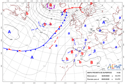 INFO METEO LOCALIDADES A 5 MAR. 2025 08:00 LT