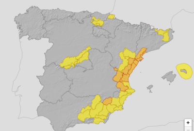 ALERTAS METEOROLÓGICAS A 6 MAR. 2025 06:00 LT.