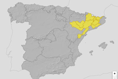 ALERTAS METEOROLÓGICAS A 26 ABR. 2025 08:00 LT