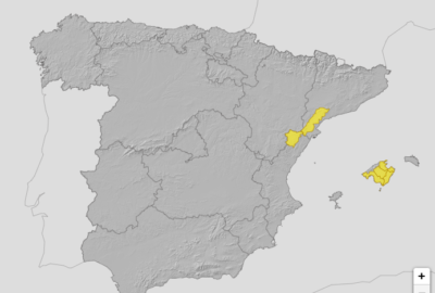 ALERTAS METEOROLÓGICAS A 27 ABR. 2025 06:00 LT