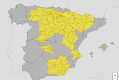 ALERTAS METEOROLÓGICAS A 14 MAY. 2025 06:00 LT