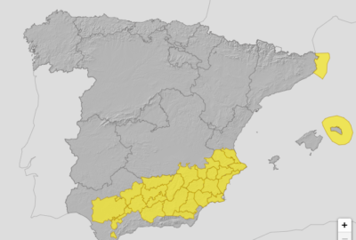 ALERTAS METEOROLÓGICAS A 23 MAY. 2025 06:00 LT