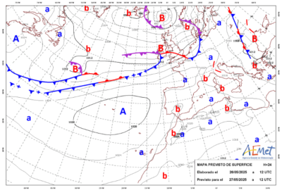 INFO METEO LOCALIDADES A 27 MAY. 2025 08:00 LT