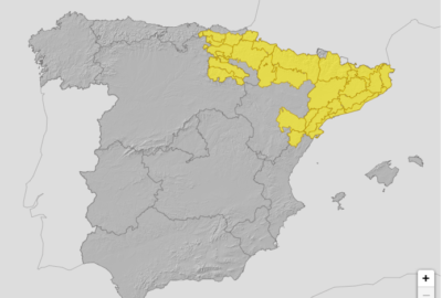 ALERTAS METEOROLÓGICAS A 4 MAY. 2025 08:00 LT