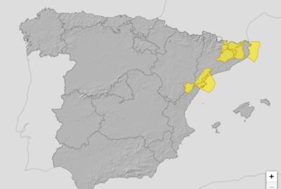 ALERTAS METEOROLÓGICAS A 6 MAY. 2025 06:00 LT