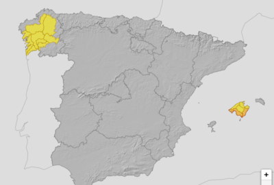 ALERTAS METEOROLÓGICAS A 9 MAY. 2025 06:00 LT