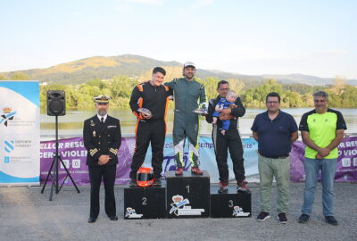 KEKO PEREIRA BRILLANTE EN EL CAMPEONATO DE ESPAÑA DE MOTONÁUTICA CELEBRADO EN TUI