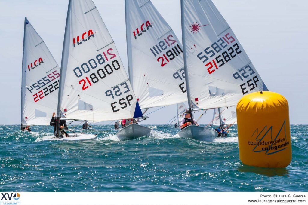 C.N. CALA GAMBA. LA CLASE ILCA TOMA EL RELEVO EN LA SETMANA DE LA VELA-TROFEO DURÁN