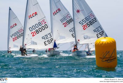 C.N. CALA GAMBA. LA CLASE ILCA TOMA EL RELEVO EN LA SETMANA DE LA VELA-TROFEO DURÁN