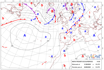 INFO METEO LOCALIDADES A 2 JUN. 2025 08:00 LT