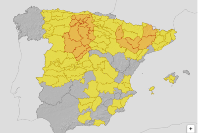 ALERTAS METEOROLÓGICAS A 24 JUN. 2025 08:00 LT.