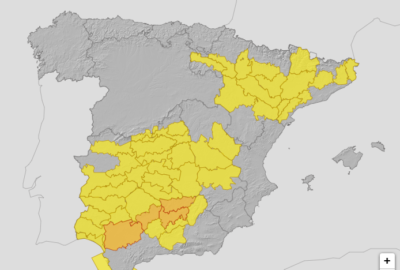 ALERTAS METEOROLÓGICAS A 27 JUN. 2025 08:00 LT