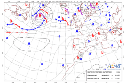 INFO METEO LOCALIDADES A 9 JUN. 2025 08:00 LT