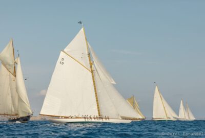 C.M. MAHÓN. PÓKER DE BIG BOATS EN LA COPA DEL REY REPSOL DE BARCOS DE ÉPOCA