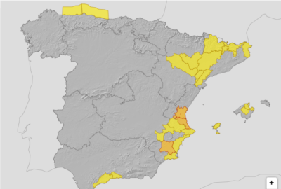 ALERTAS METEOROLÓGICAS A 20 JUL. 2025 08:00 LT.