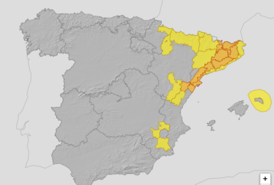 ALERTAS METEOROLÓGICAS A 23 JUL. 2025 08:00 LT.