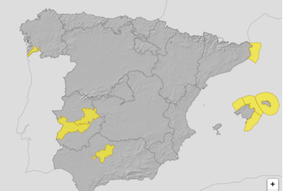 ALERTAS METEOROLÓGICAS A 29 JUL. 2025 08:00 LT.