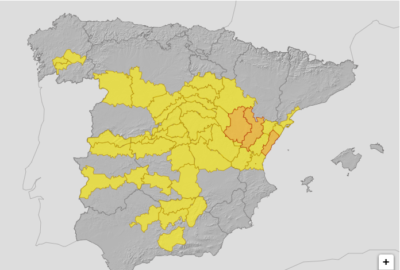 ALERTAS METEOROLÓGICAS A 9 JUL. 2025 06:00 LT.