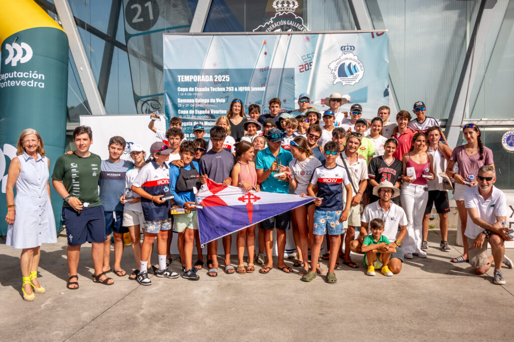 EL R.C.N. VIGO, CAMPEÓN DE LA COPA XUNTA DE GALICIA EN LA SEMANA GALEGA DA VELA