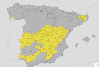 ALERTAS METEOROLÓGICAS A 1 AGO. 2025 06:00 LT