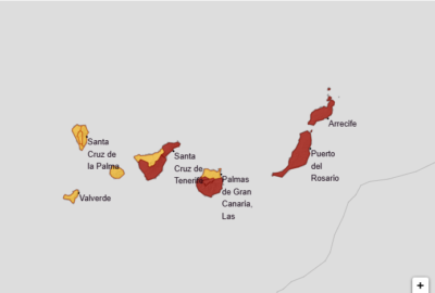 ALERTAS METEOROLÓGICAS A 10 AGO. 2025 09:00 LT.