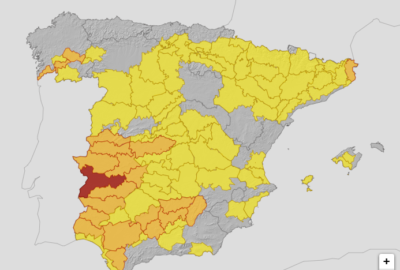 ALERTAS METEOROLÓGICAS A 14 AGO. 2025 16:00 LT.