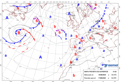 INFO METEO LOCALIDADES A 17 AGO. 2025 08:30 LT.