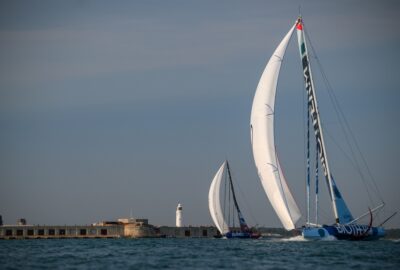 THE OCEAN RACE EUROPE. LA FLOTA SE COMPRIME EN OUESSANT: COMIENZA LA CARRERA HACIA PORTUGAL