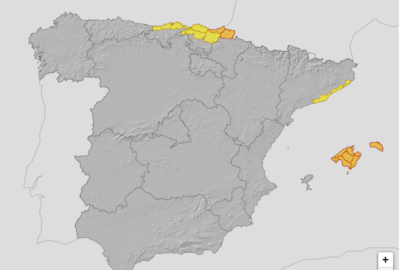 ALERTAS METEOROLÓGICAS A 21 AGO 2025 06:00 LT