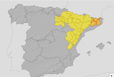 ALERTAS METEOROLÓGICAS A 24 AGO. 2025 08:00 LT.