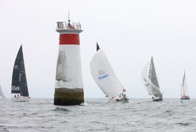 62ª REGATA RÍAS BAIXAS. «MARACANÁ» TOMA EL MANDO EN A POBRA