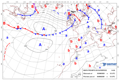 INFO METEO LOCALIDADES A 4 AGO 2025 08:00 LT.