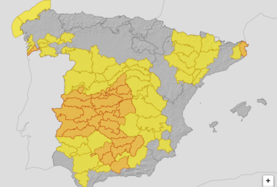 ALERTAS METEOROLÓGICAS A 5 AGO 2025 06:00 LT